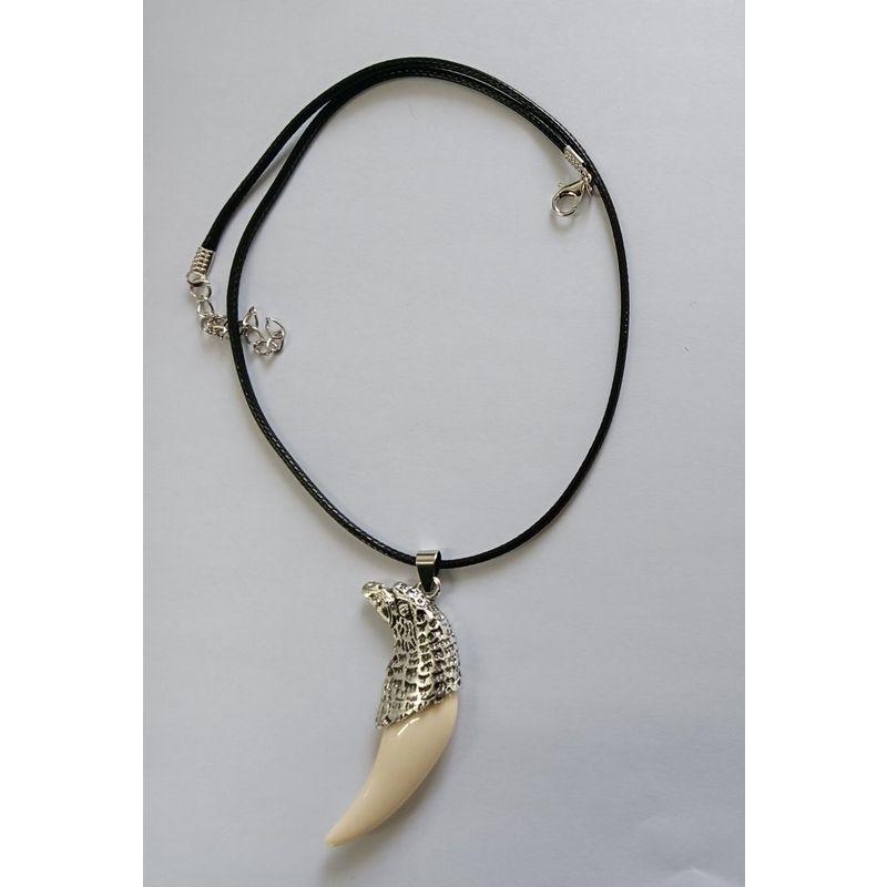 ペンダント メンズ レディース ネックレス アクセサリー 牙 キバ