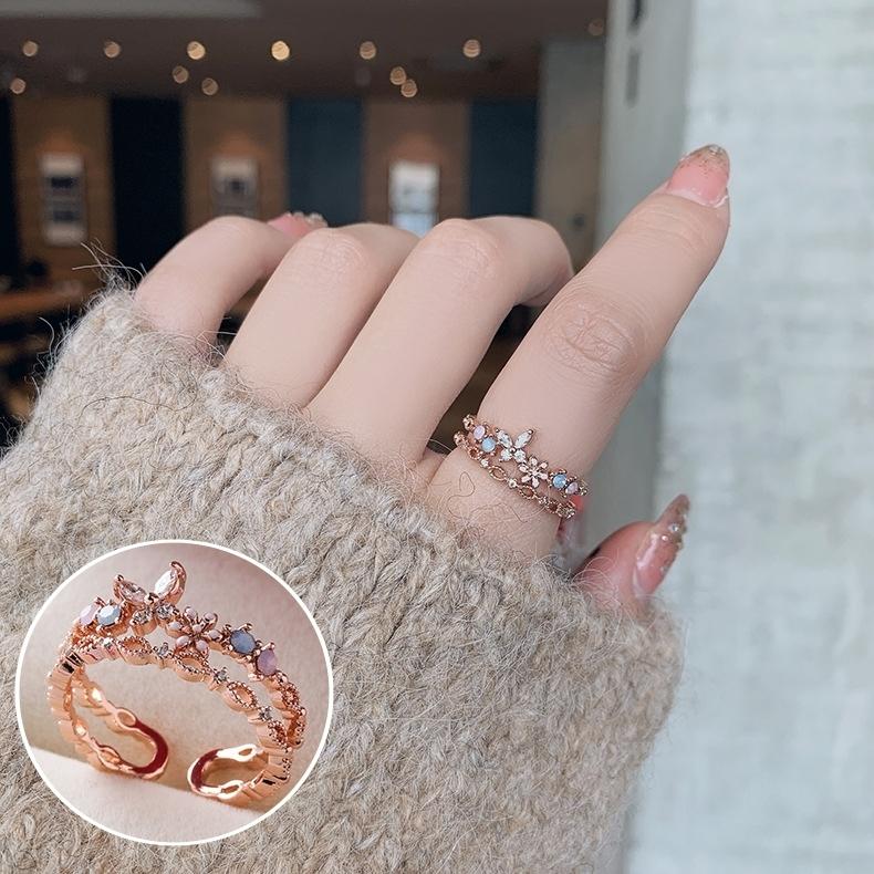 指輪 ファッションリング オープンリング レディース