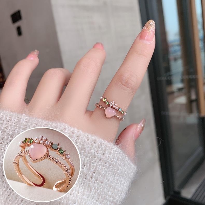 ファッションリング♡指輪♡豪華【新品】 指輪 ファッションリング オープンリング[品番：FQ000156617