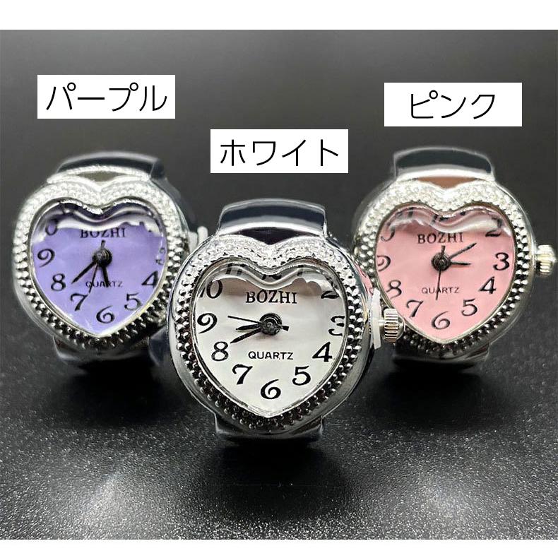 memnon ハートウォッチリング　指輪時計 Memnon - メムノン memnon ♡ ハート型時計 リングウォッチ 指輪