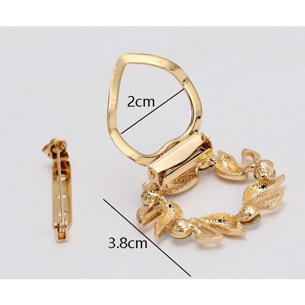 スカーフリング スカーフクリップ レディース 女性 アクセサリー