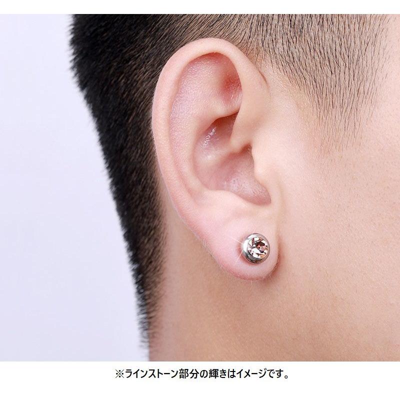 ピアス　刻印 ラインストーン ピアス 刻印 ラインストーン