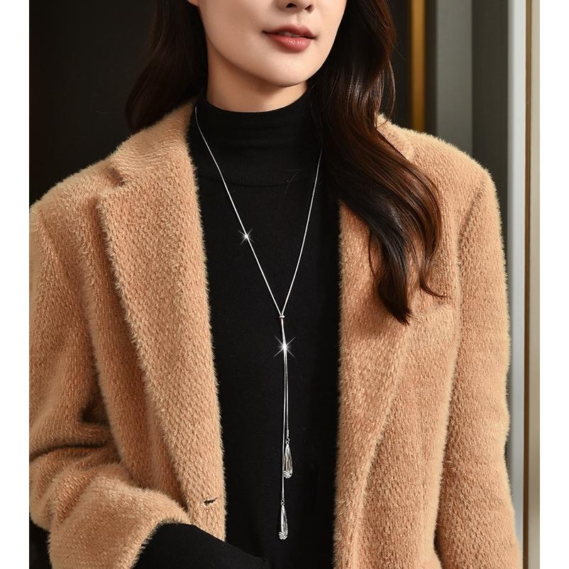 ラリエットロングネックレス ロングネックレス レディース