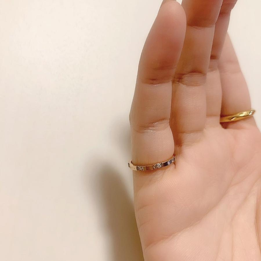 ピンキーリング 指輪 リング レディース アクセサリー ステンレス