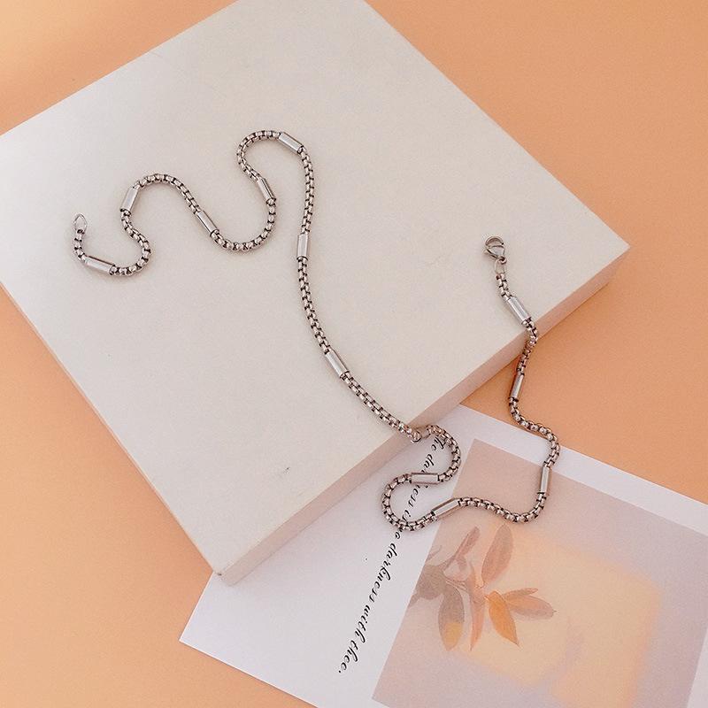 ネックレス チェーンのみ アクセサリー メンズ 男性用 単品 シルバー
