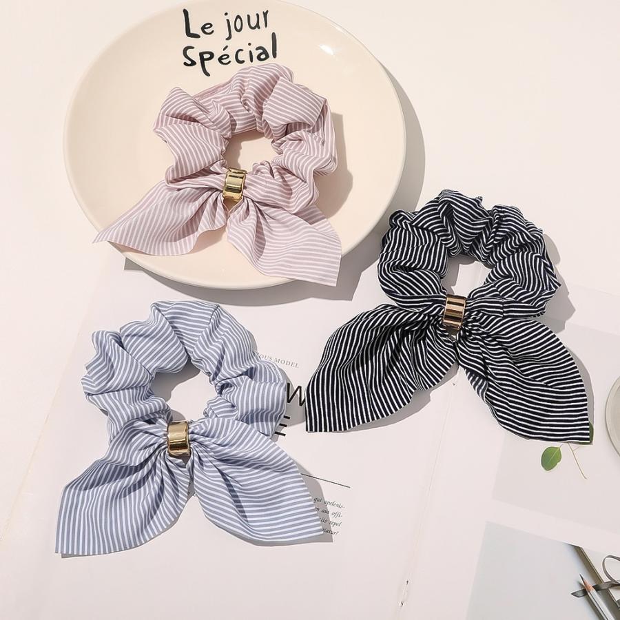 シュシュ リボン ヘアアクセサリー 髪飾り レディース 女性