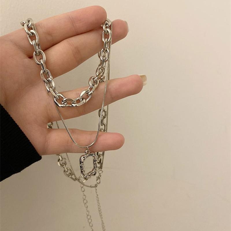ネックレス レディース 女性用 アクセサリー チェーン ごつめ 太め