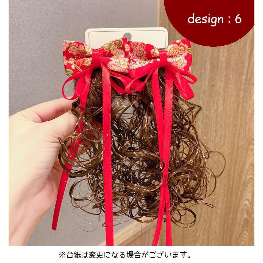 ヘアクリップ 子供用 ヘアアクセサリー 付け毛付 くちばしクリップ
