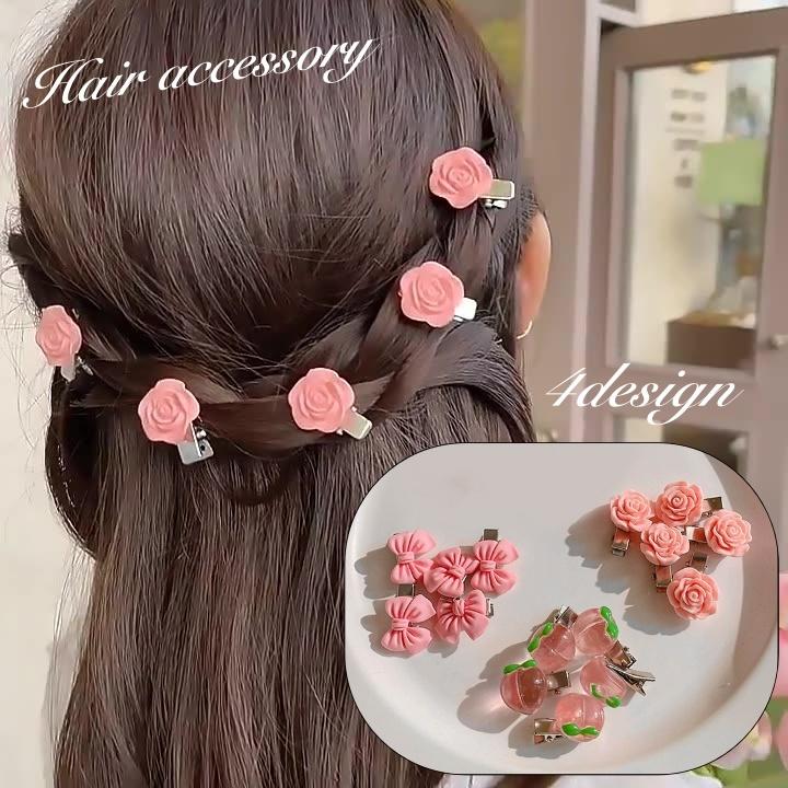 ミニヘアクリップ 単品 くちばしクリップ ヘアアクセサリー レディース 