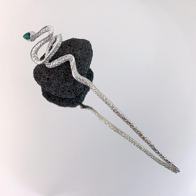 簪 かんざし レディース 女性 ヘアアクセサリー 蛇 ヘビ 動物