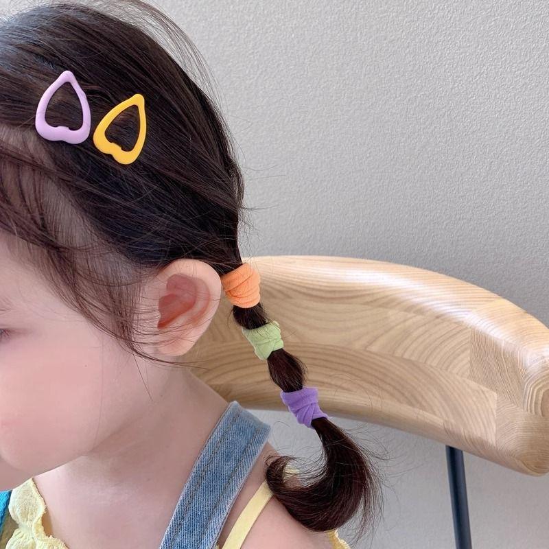 ヘアゴム リングゴム パイルゴム ヘアアクセサリー 32本セット キッズ