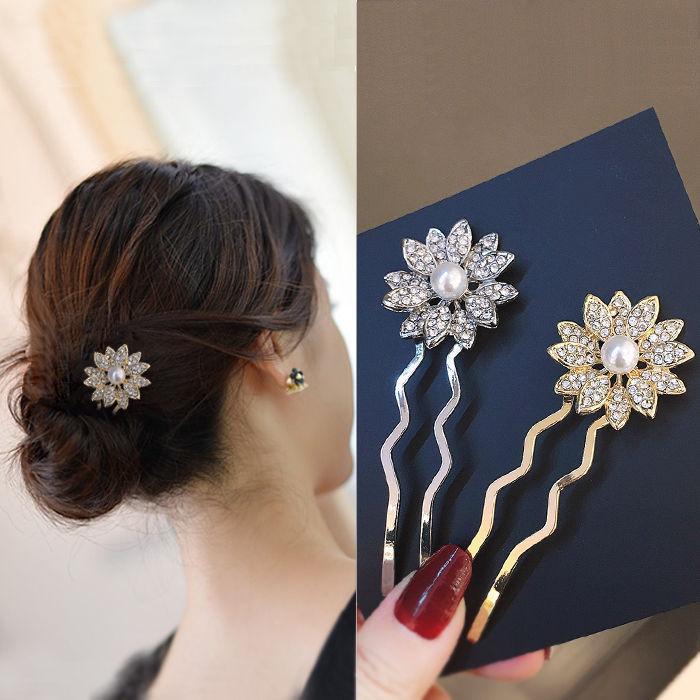 ヘアピン Uピン 簪 かんざし レディース ヘアアクセサリー ヘアピン Uピン 簪 かんざし レディース ヘアアクセサリー