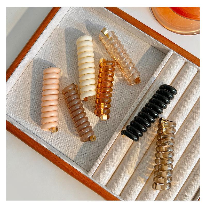 ポニーフック 単品 コイルゴム ヘアアクセサリー ポニーテール