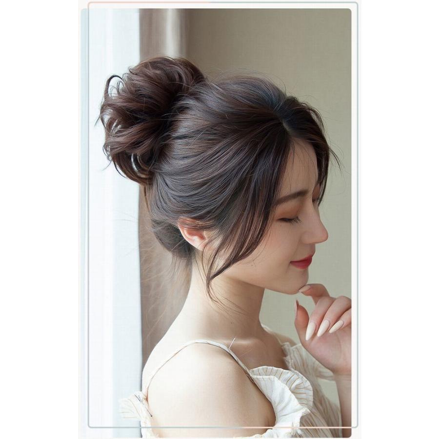 部分ウィッグ ポイントウィッグ ウェーブ 巻髪 カール ヘアスタイル 