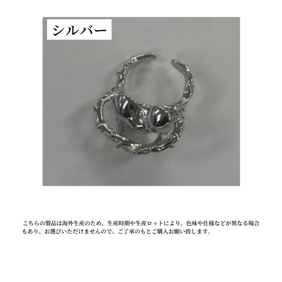 リング 指輪 レディース 女性 ハート 棘 いばら クロス かわいい