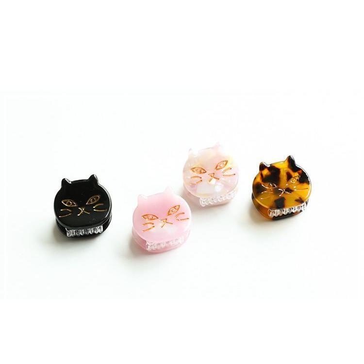 ヘアクリップ  三毛猫ちび♡ ヘアクリップ 三毛猫ちび♡