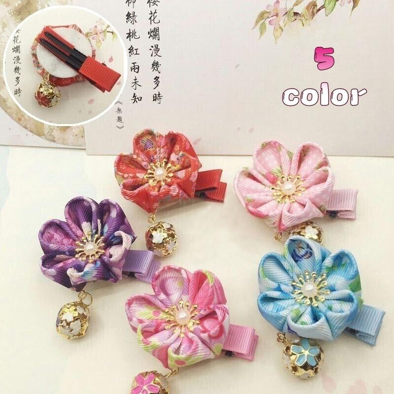 ヘアクリップ キッズ レディース ヘアアクセサリー 髪留め 花 フラワー