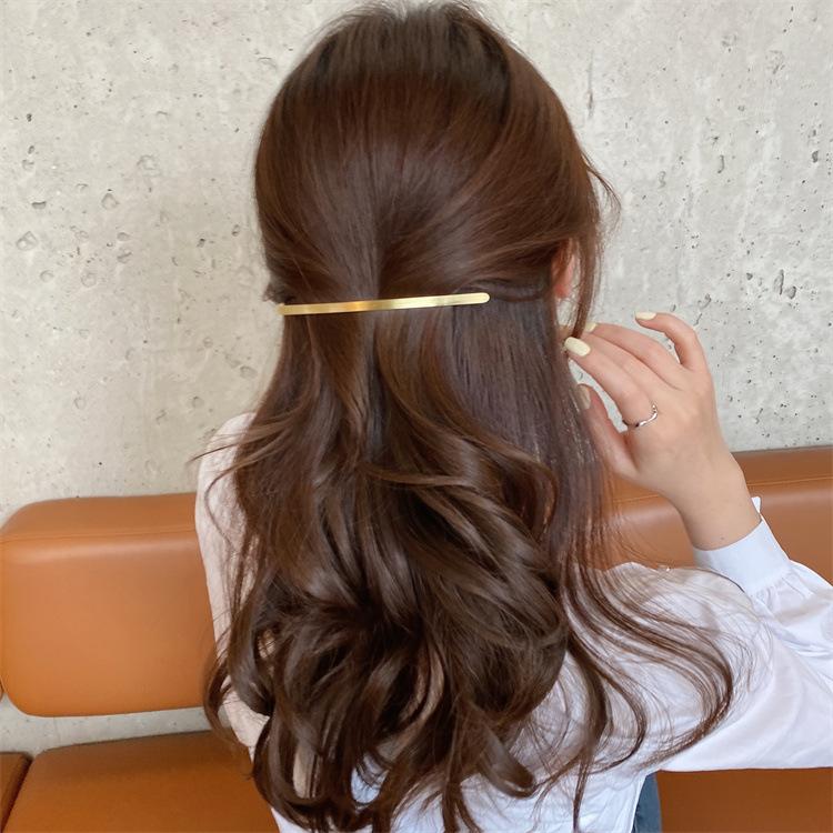 バレッタ レディース 女性 ヘアアクセサリー 髪飾り 髪留め 細め 高級