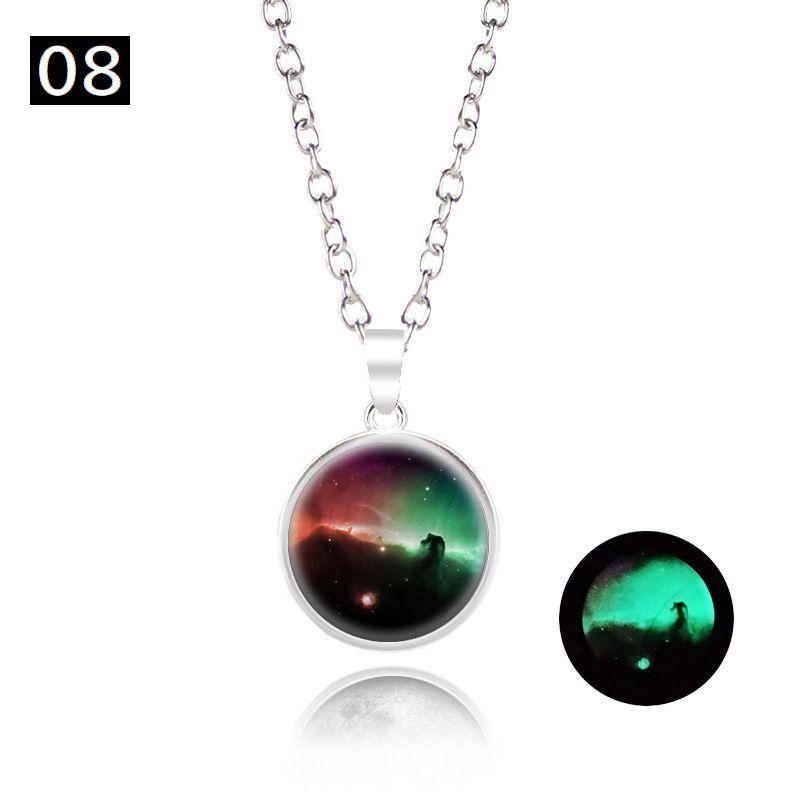 ネックレス レディース 女性用 アクセサリー ペンダント 首飾り 夜光