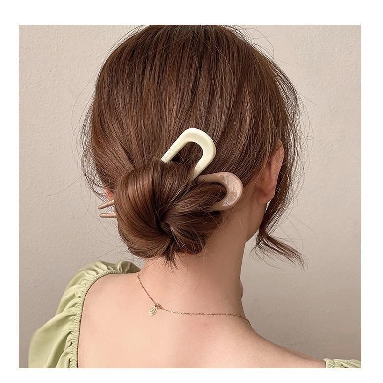 かんざし U字タイプ コーム レディースヘアアクセサリー ヘアピン