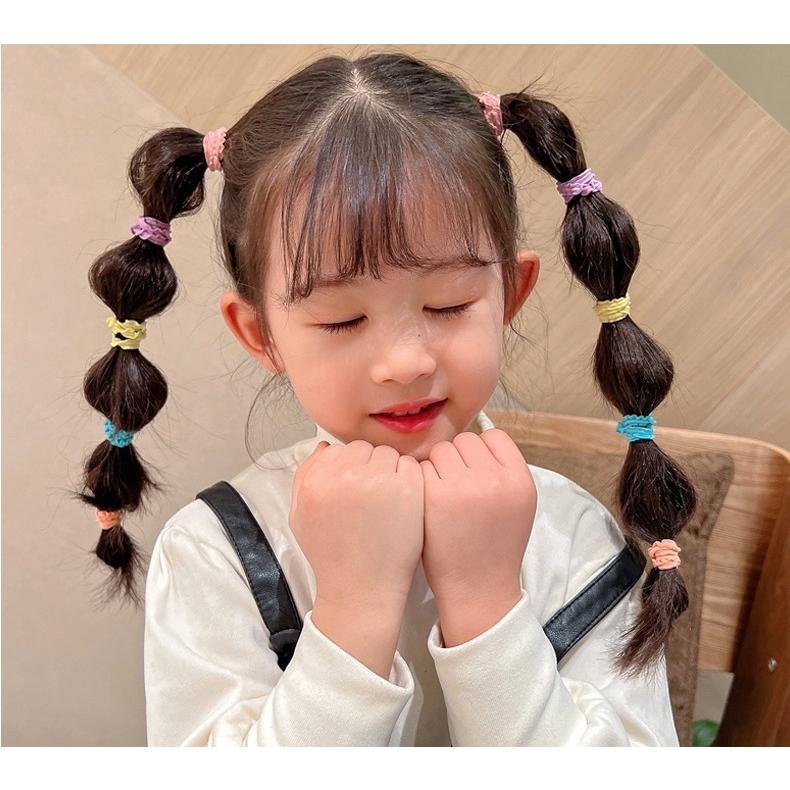 ヘアゴム リングゴム 50本セット 子供 キッズ ヘアアクセサリー 髪ゴム
