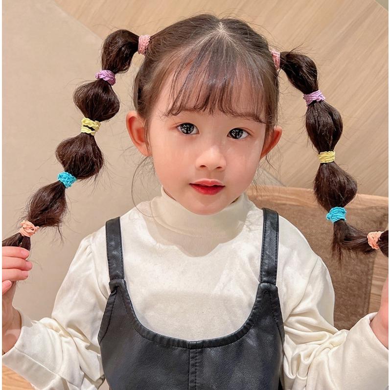 ヘアゴム No.50 ヘアゴム リングゴム 50本セット 子供 キッズ ヘアアクセサリー 髪ゴム