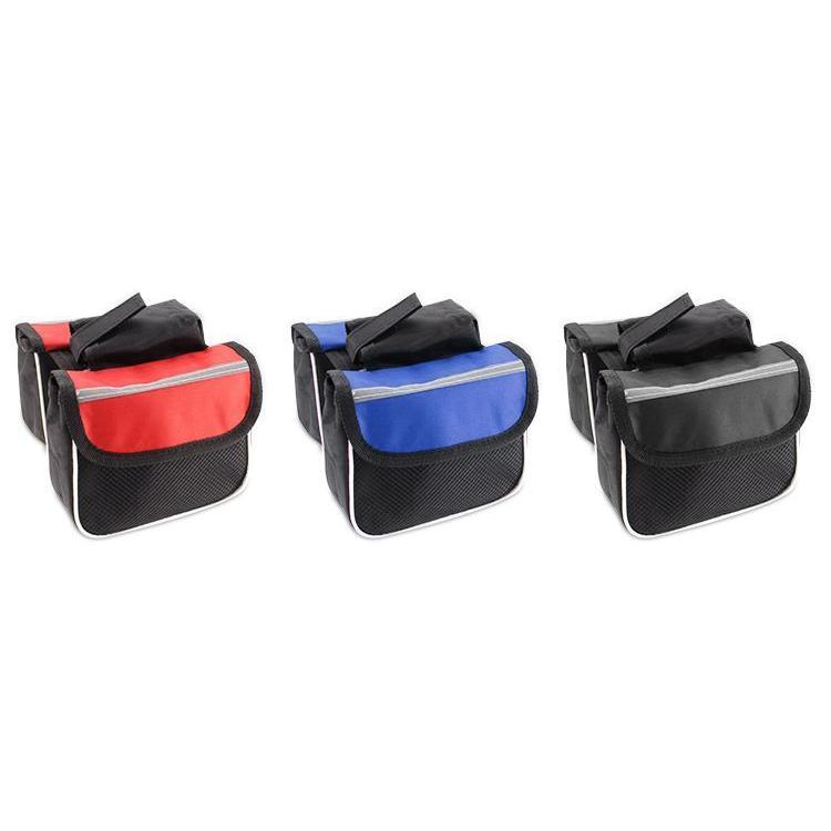 自転車用バッグ フレームバッグ フロントバッグ ポーチ 大容量