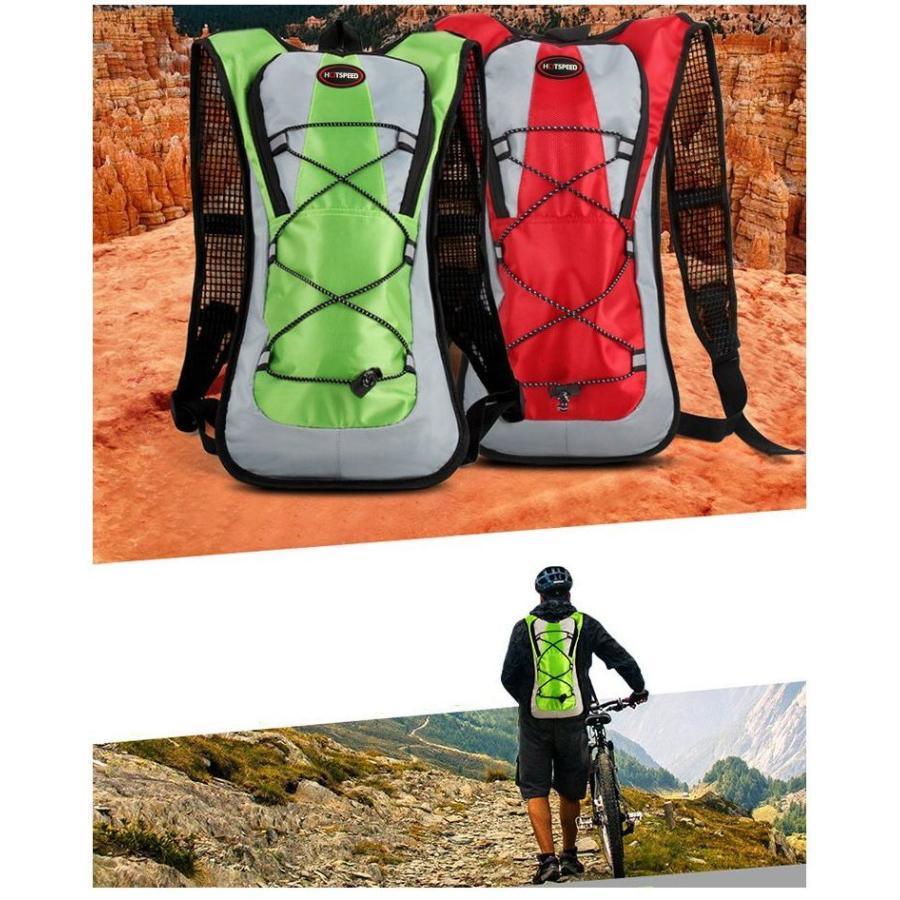 ランニングバッグ リュックサック 軽量 サイクリングバッグ