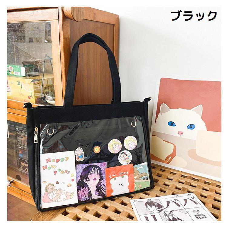 2WAY トートバッグ ショルダーバッグ オタ活 推し活 レディース