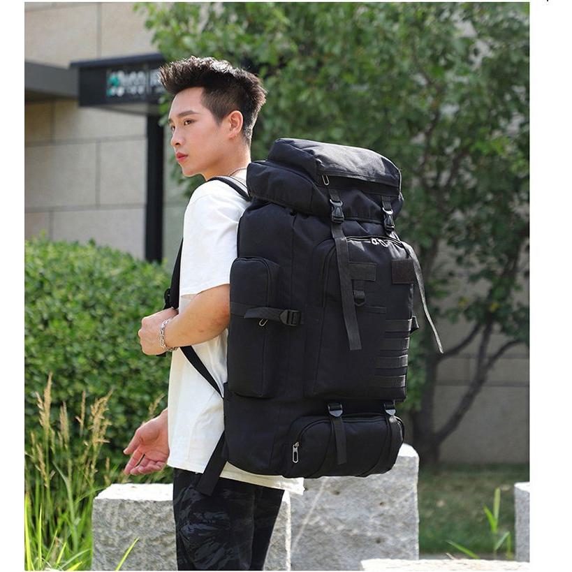 バックパック リュックサック 大容量 80L 大型 腰ベルト