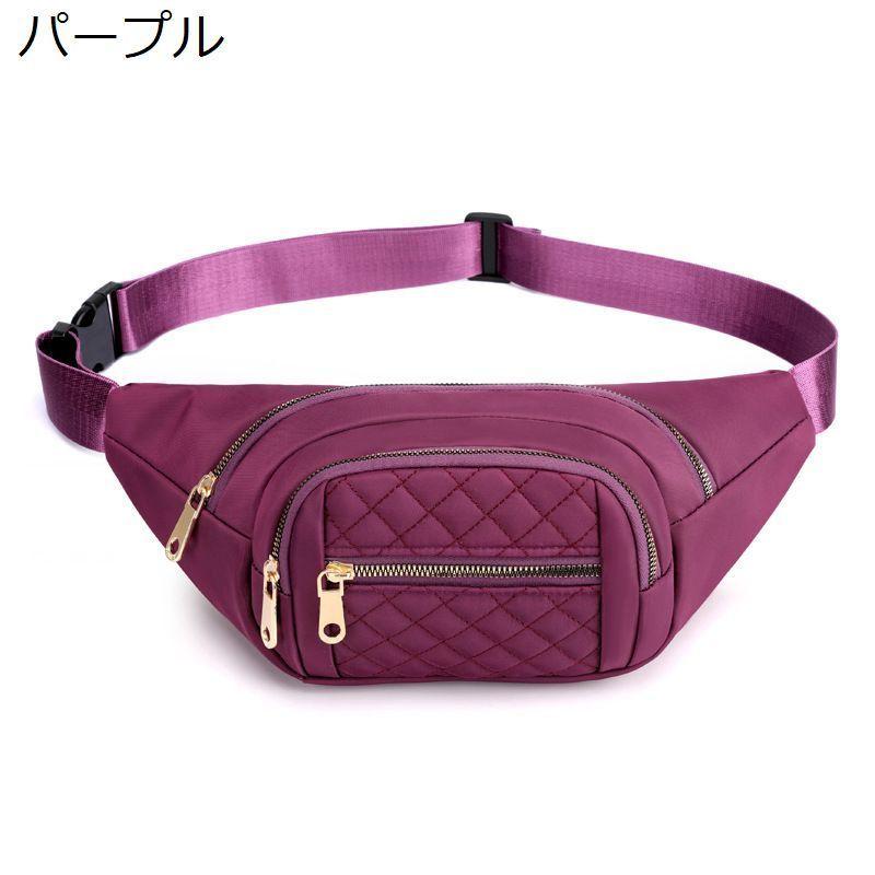 ボディバッグ ウエストポーチ レディース 2WAY 軽量 大容量 防水