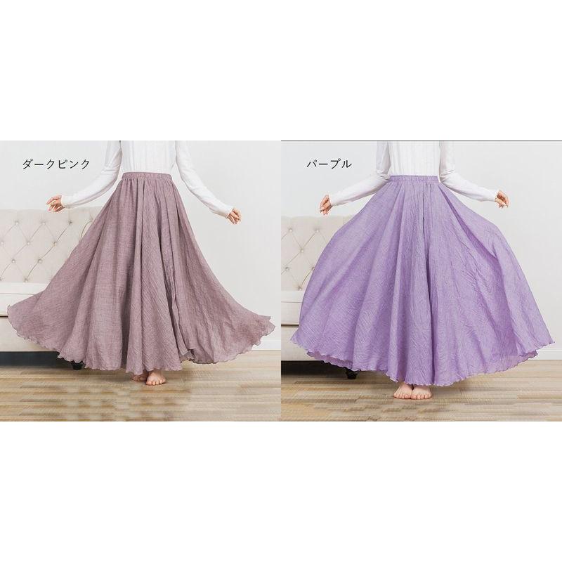 NATURAL BEAUTY スカート Aライン フレア ピンク　新品未使用✨ スカート レディース マキシ丈 ロング丈 ボトムス Aライン