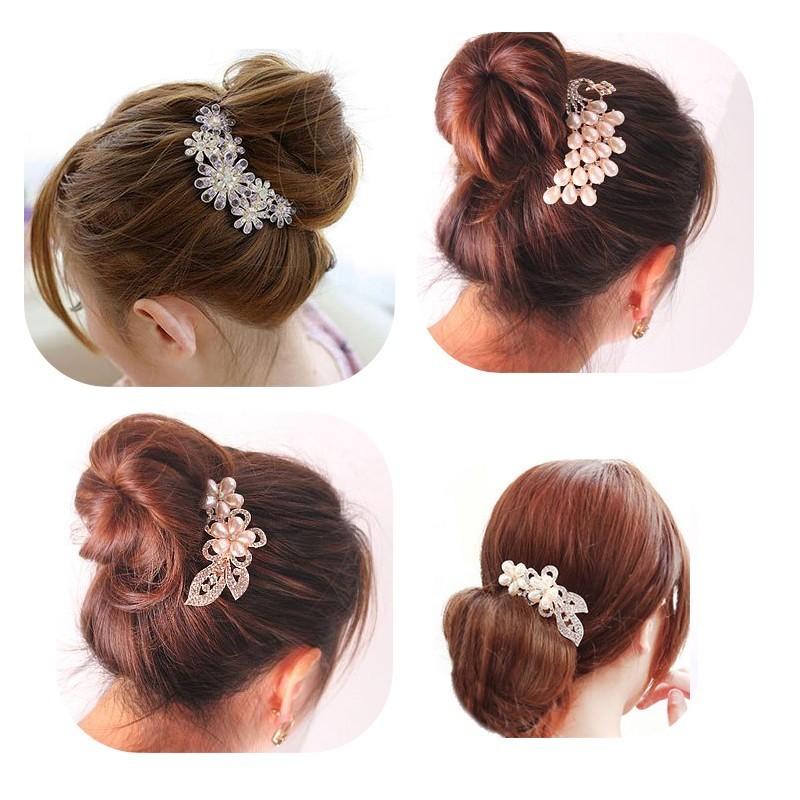コーム かんざし ヘアアクセサリー 夜会巻き ヘアアレンジ まとめ髪 髪