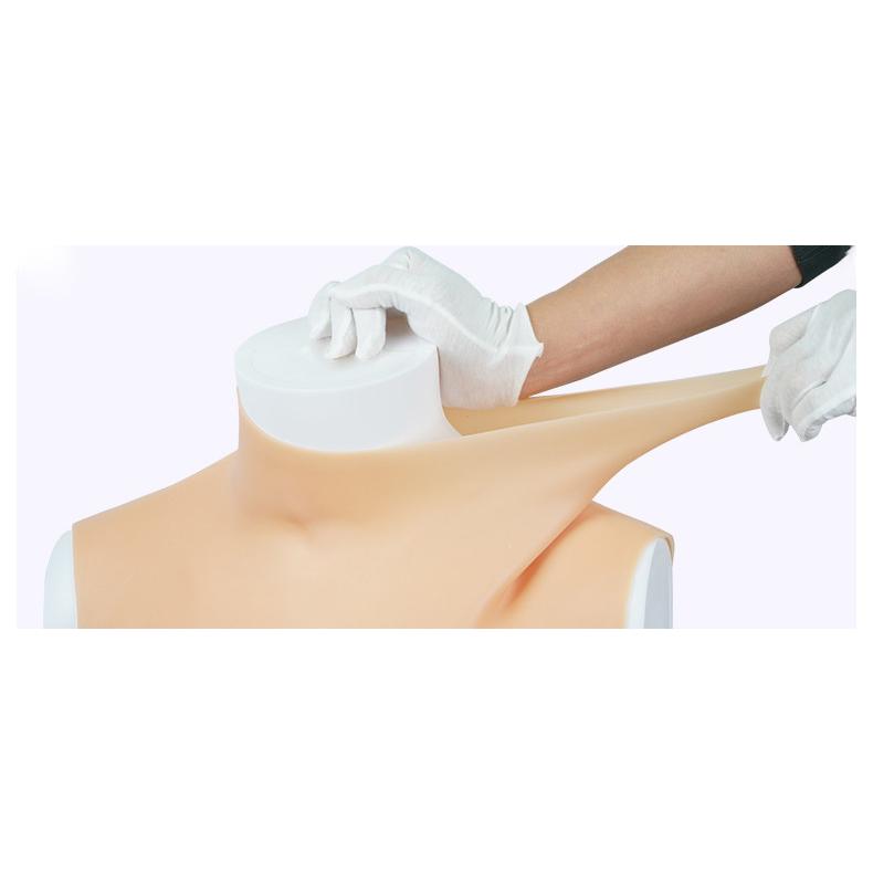 シリコンスーツ コスプレ用 ボディスーツ 仮装 面白グッズ 上半身 素肌