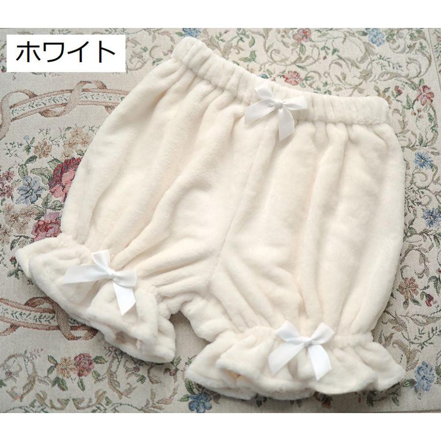 ドロワーズ かぼちゃパンツ ロリータ レディース 可愛い リボン フリル