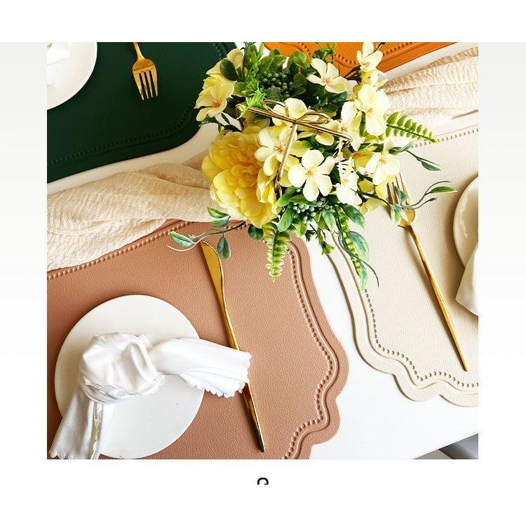 ランチョンマット 単品 1枚 テーブルマット プレースマット 来客