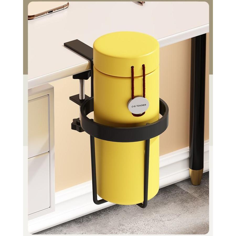 ドリンクホルダー カップホルダー ボトルホルダー クランプ式 手回し