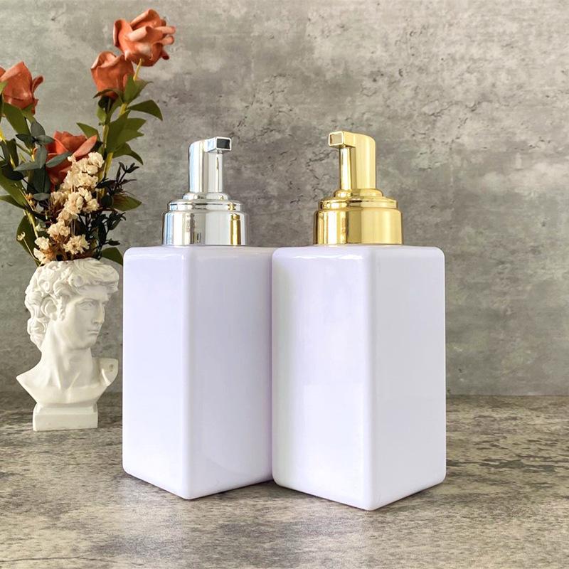 ソープボトル ディスペンサー 詰め替えボトル バス用品 泡タイプ 450ml