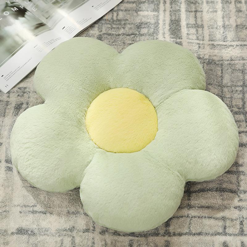 フロアクッション シートクッション 直径45cm お花 フラワー型 座布団