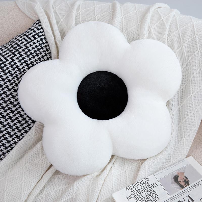フロアクッション シートクッション 直径45cm お花 フラワー型 座布団