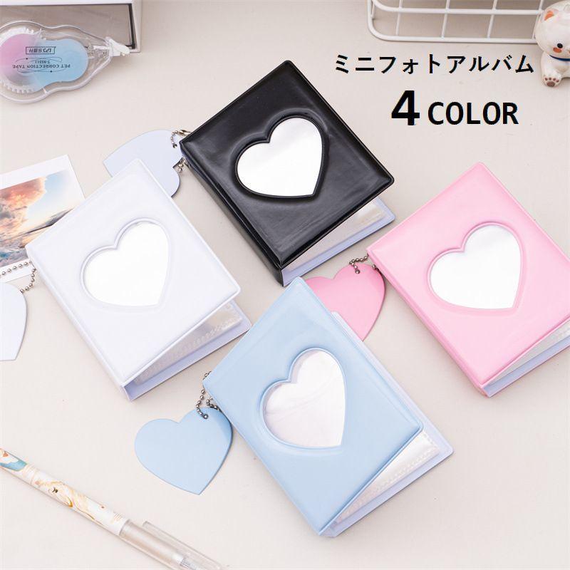 ミニフォトアルバム ポケット式アルバム フォトブック チャーム付き