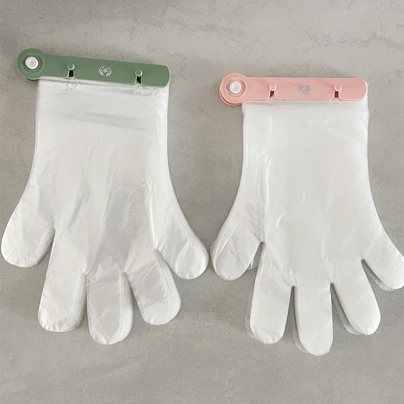 使い捨て手袋 100枚入り ビニール手袋 キッチン手袋 透明 左右兼用