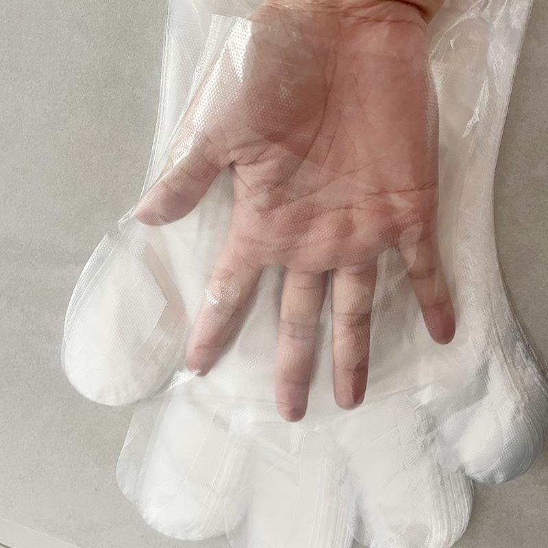 ビニール手袋　100枚入×51袋薄手使い捨てビニール手袋　単品売り又はまとめ売り 使い捨て手袋 100枚入り ビニール手袋 キッチン手袋 透明 左右兼用