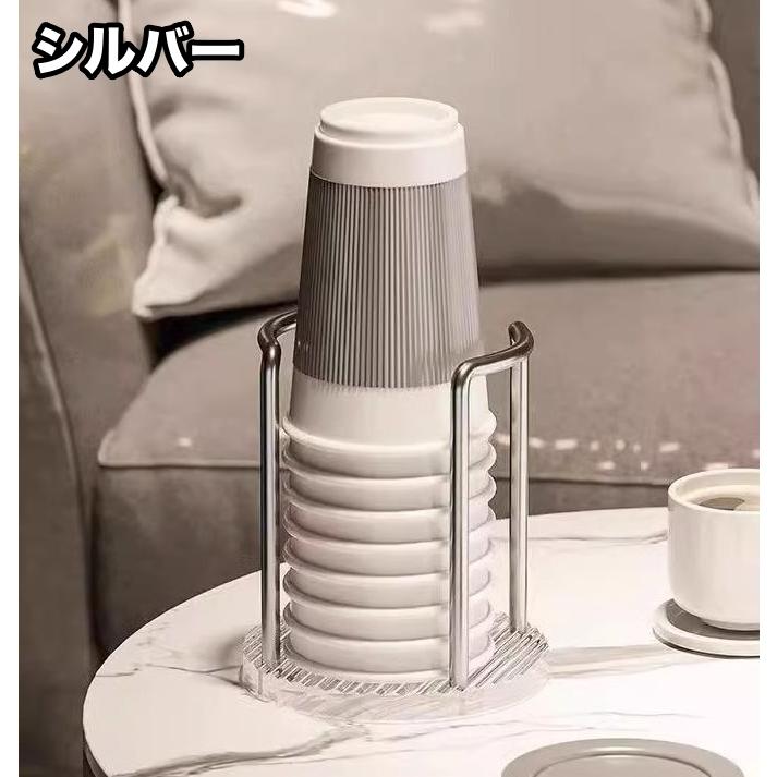 紙コップホルダー カップスタンド コーヒーカップ入れホルダー紙コップホルダー カ 61FMZhYQzYL._AC_UF894,