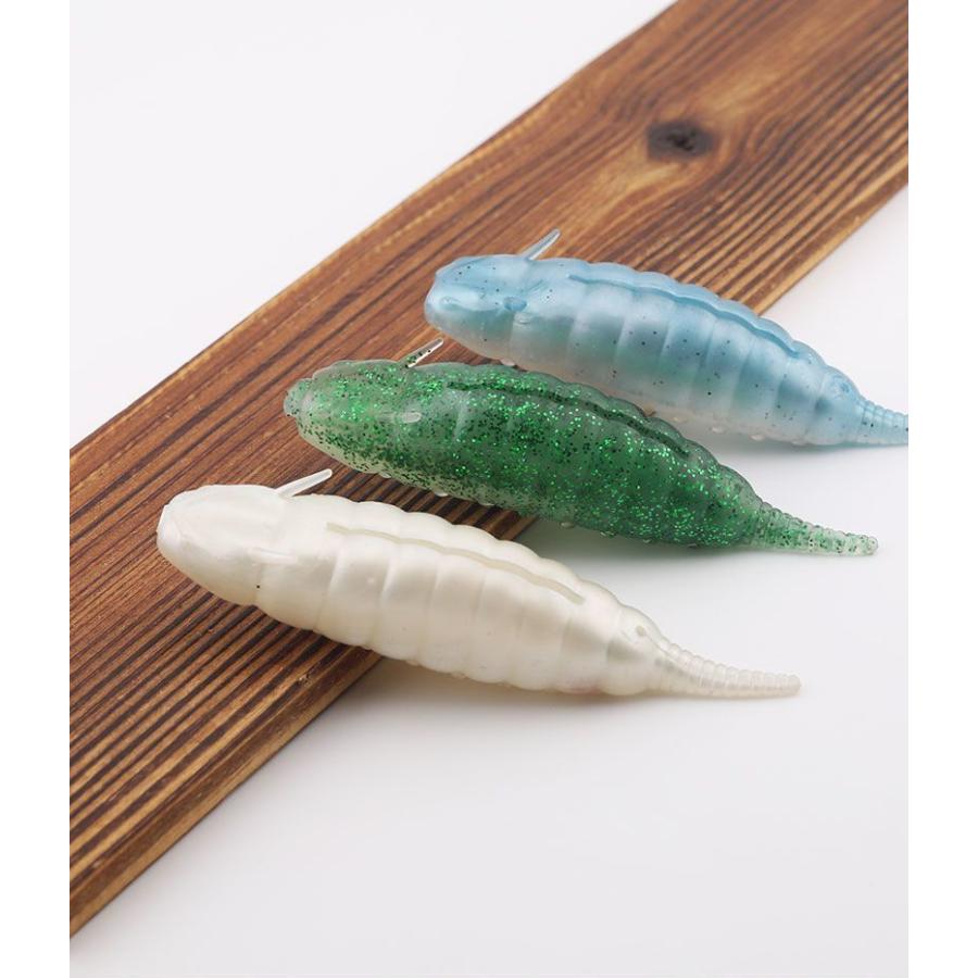 ソフトルアー 疑似餌 単品 1個 虫 釣り用具 釣り具 フィッシング道具