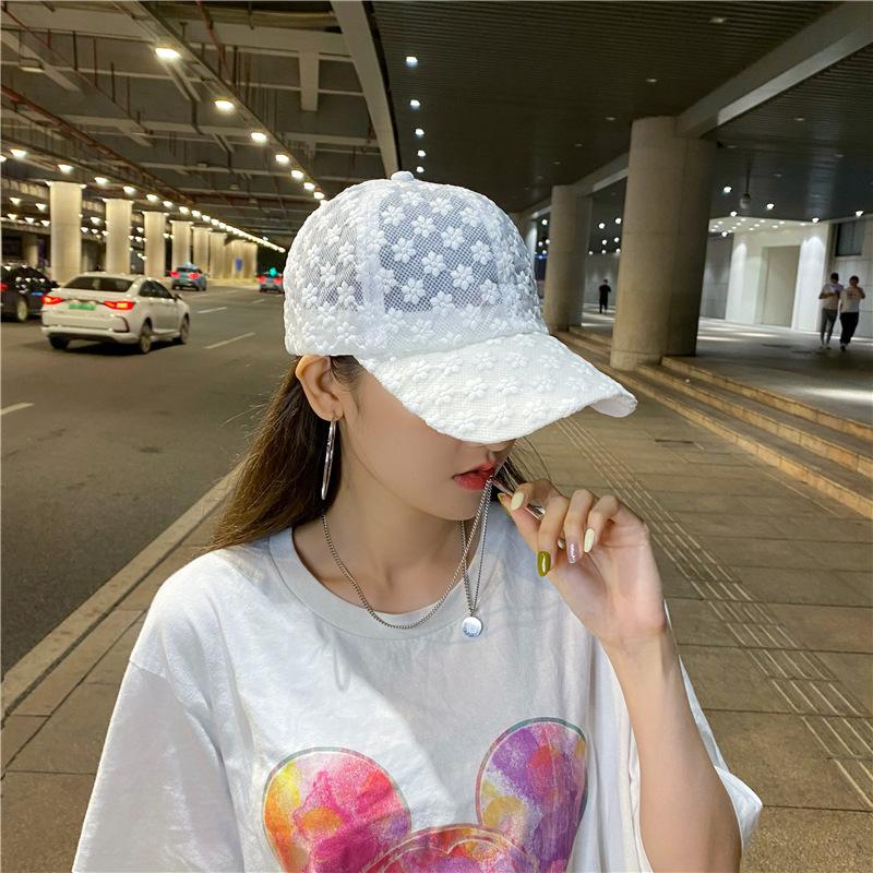 キャップ レディース 帽子 ぼうし 野球帽 花柄 総柄 フラワー メッシュ 涼しい 通気性 かわいい サイズ調節可能 おしゃれ カジュアル 女性 女子 :hat-15727:KAWAeMON 通販 ロゴキャップ 軽量 UV対策 通気性 吸汗速乾 総柄レディース
