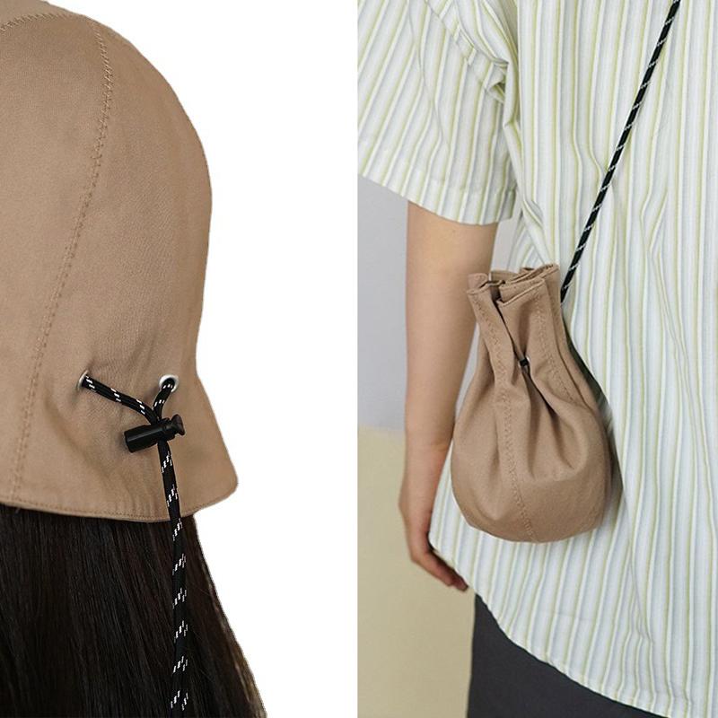 帽子 チューリップハット レディース 2way バッグになる ショルダー