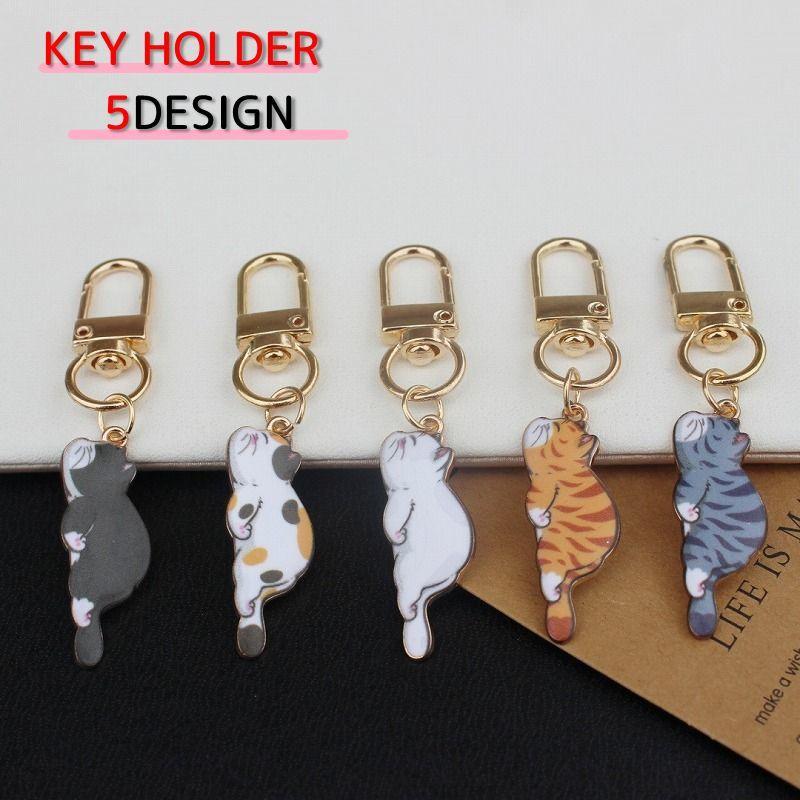ハロウィンチャーム　ドラキュラ　猫　キーホルダー　アクセサリー　キャンディバッグ Amazon.co.jp: YZYDF 4個セット エレガント 猫キーホルダー 猫