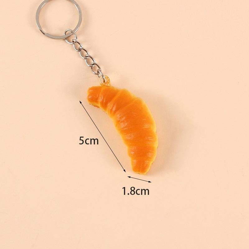 キーホルダー キーリング パン スクイーズ 香り付き スクイージー