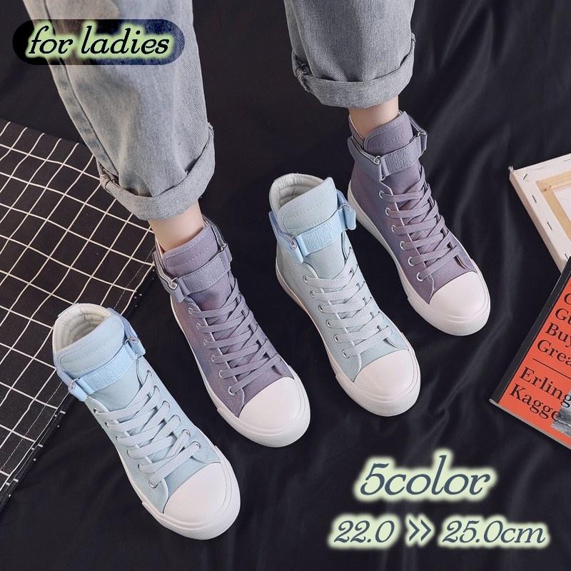 スニーカー ハイカット レースアップシューズ 靴 クツ レディース 女性